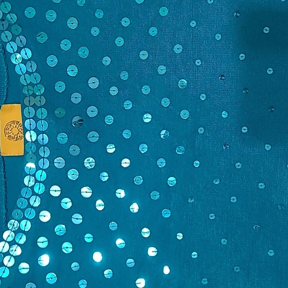 Ruby Rd women's teal sweater with sequins size 2X - Picture 3 of 7